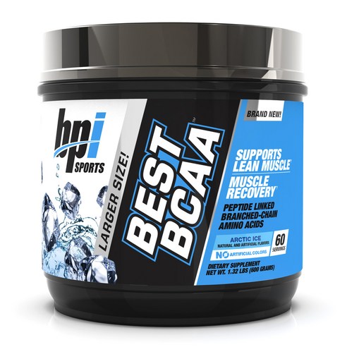 비피아이스포츠 베스트 BCAA, 아크틱 아이스(Arctic Ice), 600g