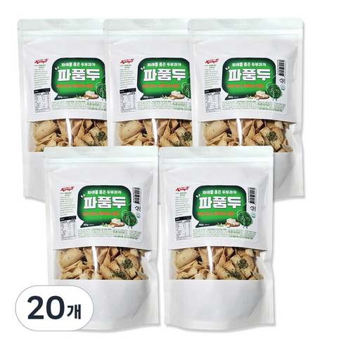 파래를 품은 두부과자 두부전병 파래전병, 20개, 150g