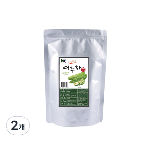 NK협동조합 국내산 여주차 티백, 1.2g, 2개, 100개입