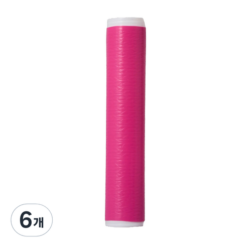 스페인 헬릭스프로 프리미엄 킥보드 자전거 핸들 그립 간편 셀프교체, 10.Solid_Pink, 6개