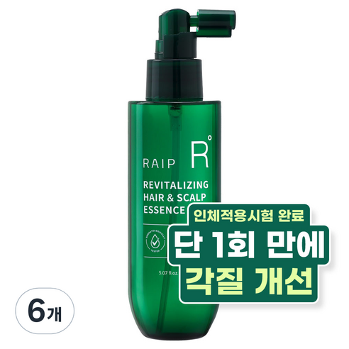 라입 리바이탈라이징 헤어 앤 두피 에센스, 6개, 150ml