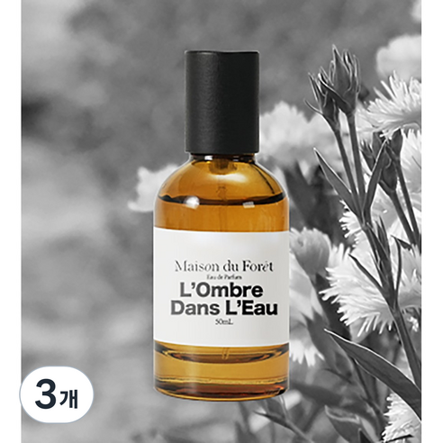 메종듀포레 롬브라단로 향 니치향수 오 드 퍼퓸, 3개, 30ml