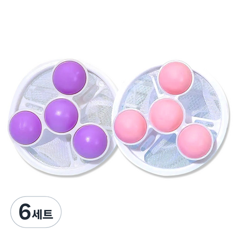 아케이바이 세탁기 먼지 거름망 2개입, 6세트