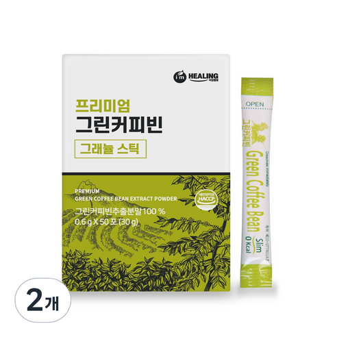 아임힐링 그린커피빈, 30g, 2개