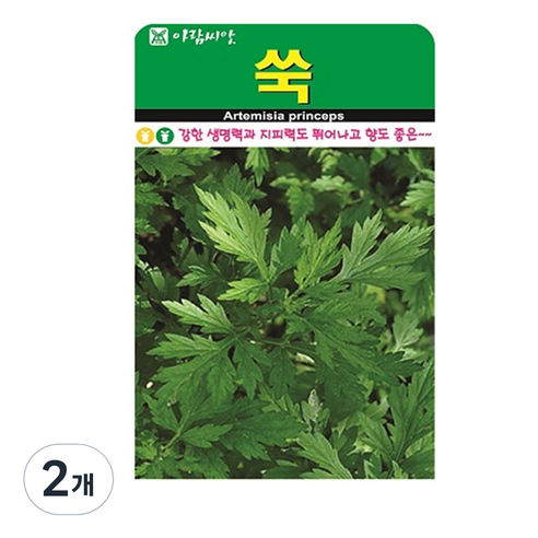 쑥씨앗 1만립 민속씨앗, 2개