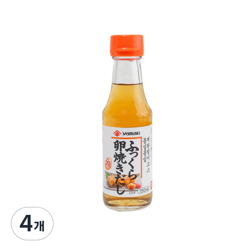 야마끼 몽실몽실 계란말이 소스, 4개, 150ml