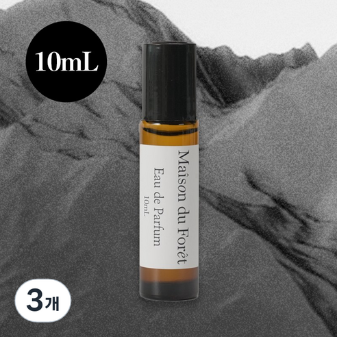 메종듀포레 라튤립 향 니치향수 오 드 퍼퓸, 3개, 10ml