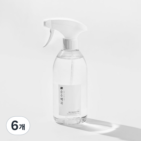 순수백과 피톤치드 프리미엄 스프레이 본품, 500ml, 6개