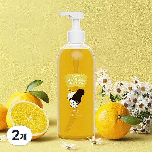 와프랩 사춘기 청소년 약산성 샴푸_긴머리용 1개, 500ml, 2개