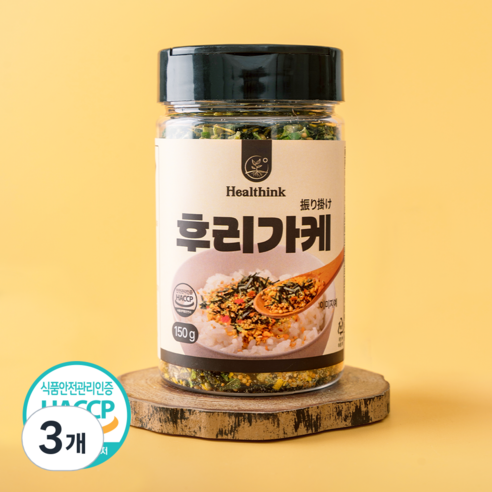 헬싱크 간이 딱맞는 맛있는 후리가케 후리카케 주먹밥후리카게, 3개, 150g