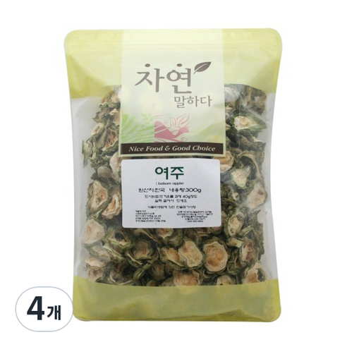 국산 2023년 건여주 여주 햇여주, 300g, 4개