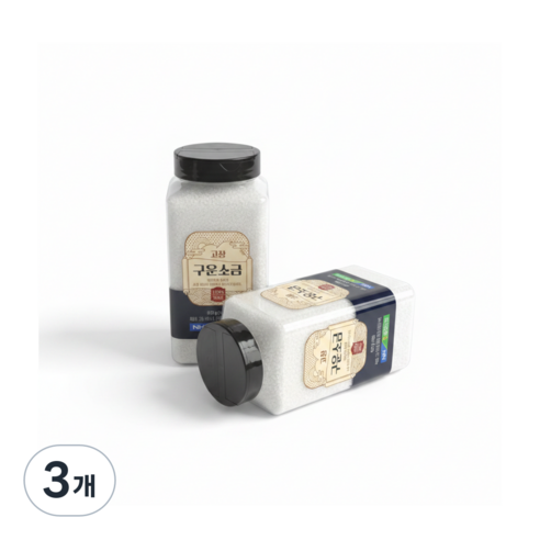 해리농협 고창 구운소금  천일염 100% 800g