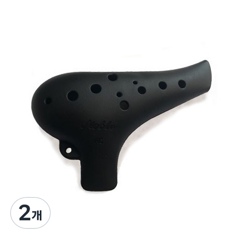 노블 오카리나 알토c, 노블리, 블랙 무광, 2개