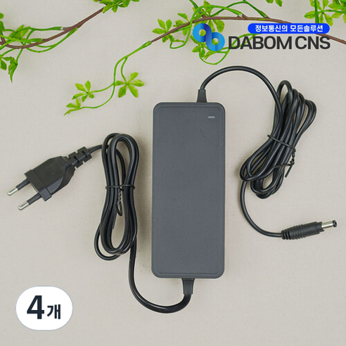 국산 아답터 dc 12V 2A 직류전원장치 ADAPTOR, 4개
