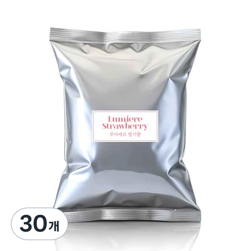 파베글라스 루미에르 컴파운드 코인 코팅 딸기초콜릿, 1kg, 30개
