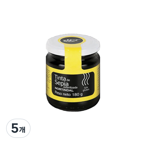 노르틴달 오징어먹물색소 180g, 5개