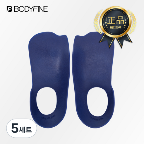 BODYFINE 바디파인 아치 서포트 1등 아치파인 아치깔창 핏블리 [이봉주 깔창], 5세트