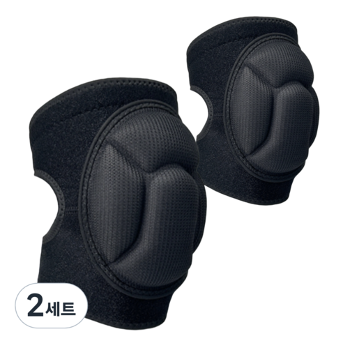 용맹두 업그레이드 훈련소 쿠션 패드 팔꿈치보호대, 2세트