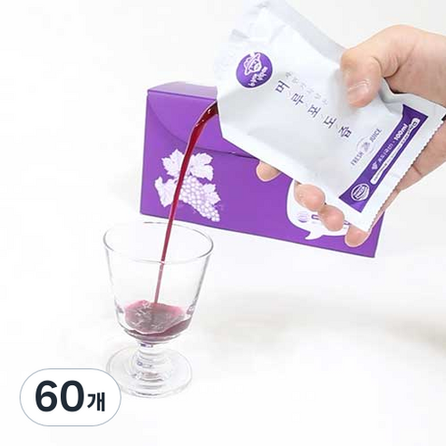고당도 영천 머루포도즙 100ml, 60개