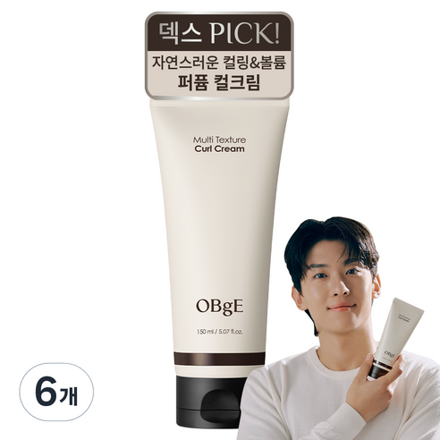OBge 멀티 텍스처 컬크림, 6개, 150ml