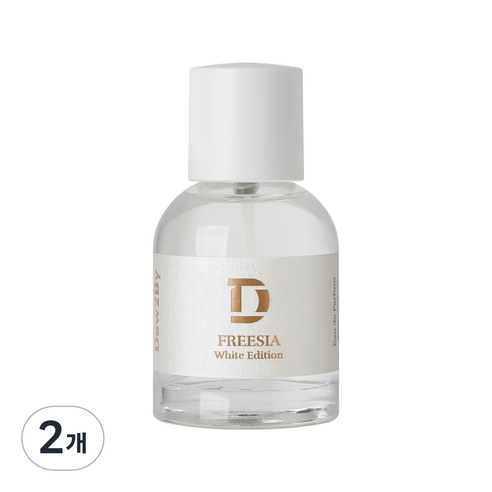 듀이바이 프리지아 화이트 에디션 페로몬 향수 오드퍼퓸, 2개, 50ml