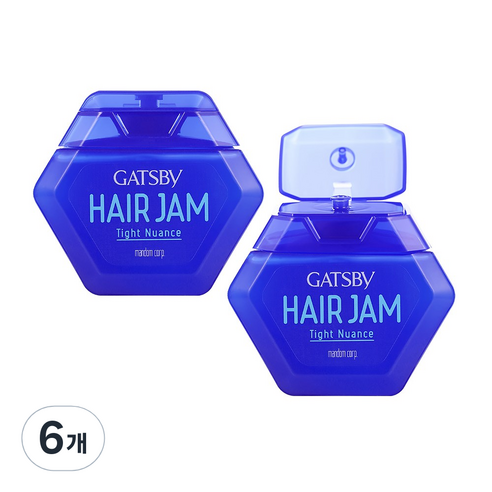 갸스비 헤어잼 타이트 뉘앙스, 110ml, 6개
