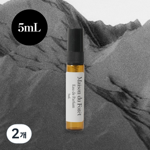 메종듀포레 라튤립 향 니치향수 오 드 퍼퓸, 2개, 5ml