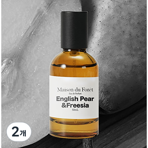 메종듀포레 잉글리쉬페어 앤 프리지아 향 니치향수 오 드 퍼퓸, 2개, 30ml