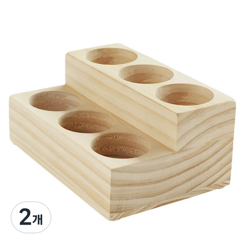 아이스타 원목 연필꽂이 색연필정리함 A/B타입, A type, 2개