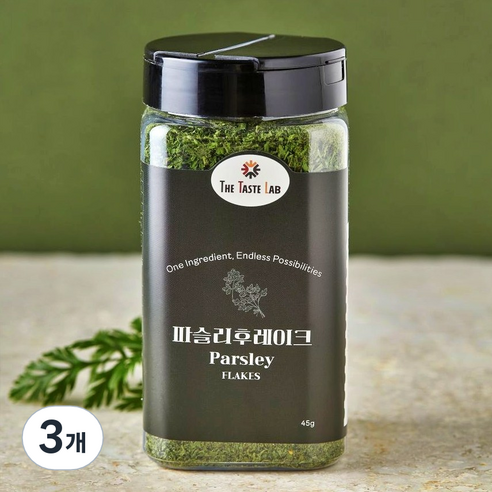 더테이스트랩 파슬리 후레이크 허브향신료, 45g, 3개