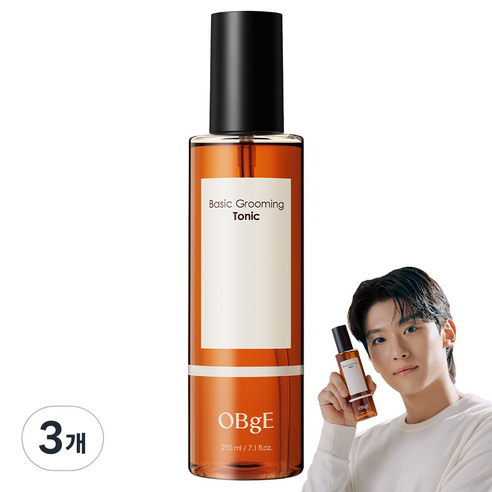 오브제 베이직 그루밍 토닉, 3개, 210ml