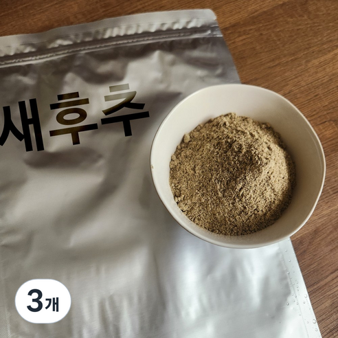 오케이 후추 후추분말 대용량 업소용, 3개, 1kg