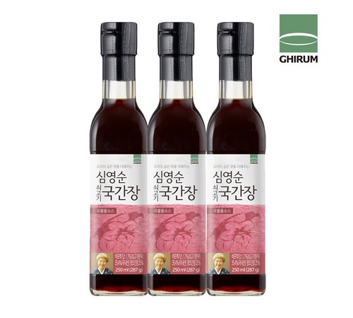 오랜 발효 과정을 거친 샘표 조선간장