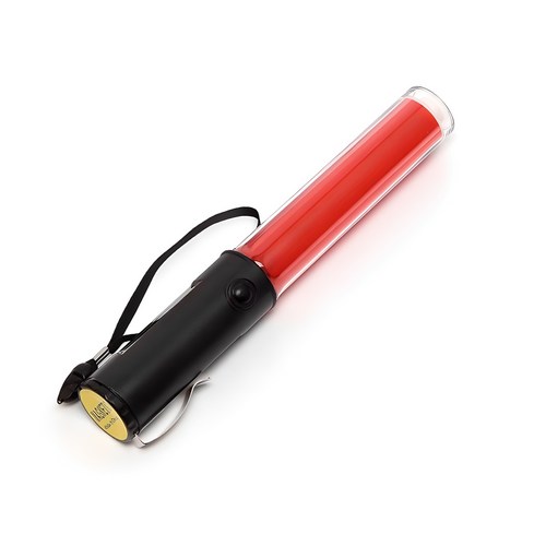 MIREU 4기능 경광봉, 1개, 265x35 mm, 레드