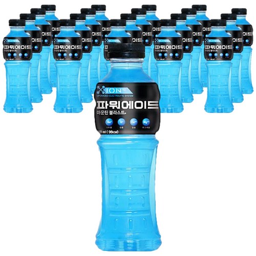 코카콜라 파워에이드 마운틴 블라스트, 600ml, 20개 - 이온음료 추천