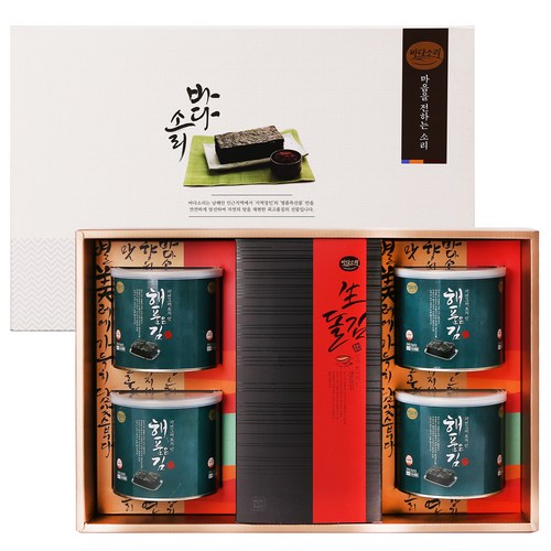 바다소리 생돌김 혼합선물세트 5호, 1세트