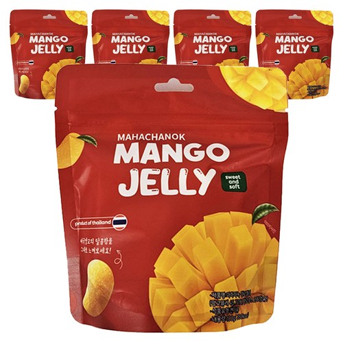 마하차녹 망고젤리, 100g, 5개