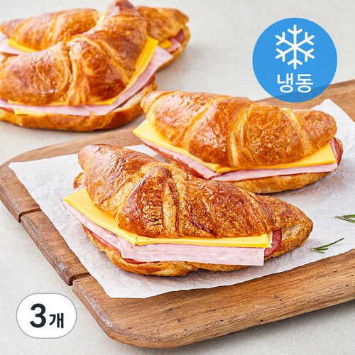 베키아에누보 클래식 햄치즈크루아상 샌드위치 (냉동), 300g, 3개