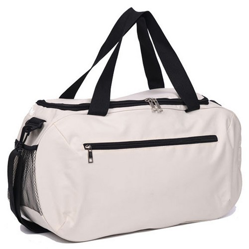 피오나니 모던 캐추얼 스포츠 가방, 아이보리, 1개