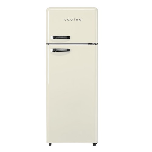쿠잉전자 일반형 냉장고 REF-D215C 모던크림 – 방문설치 무료!