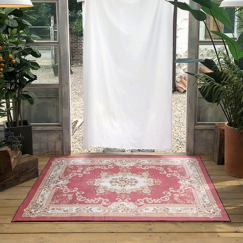 바로크 플라워 페르시안 러그