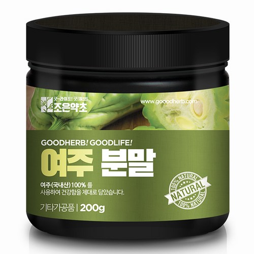 조은약초 여주 고과 여주 분말 가루, 1개, 200g