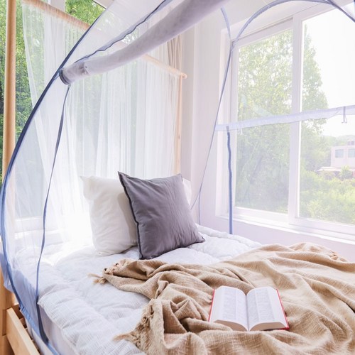 코멧 원터치 모기장, 화이트 4