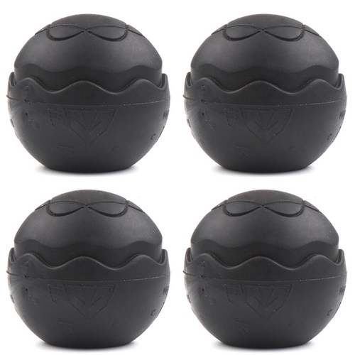 브리즈유 체어 발커버 볼캡, ModernBlack, 4개