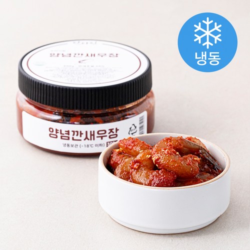 맛다린 양념 깐새우장 (냉동), 300g, 1개 - 양념새우장 추천