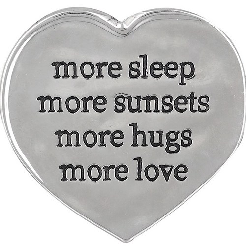 TBA 메탈 *********, 빈티지하트 실버 유광, 1개