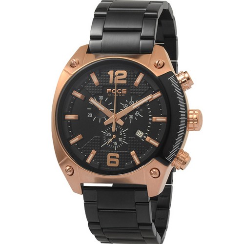 포체밀라노 남성용 스위스 무브먼트 메탈시계 49mm FM6737BKG