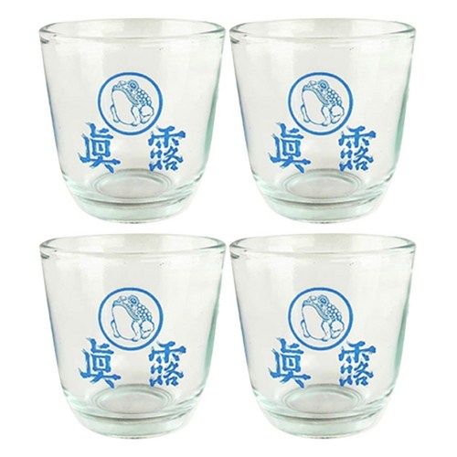 진로이즈백 소주잔, 블루, 4개