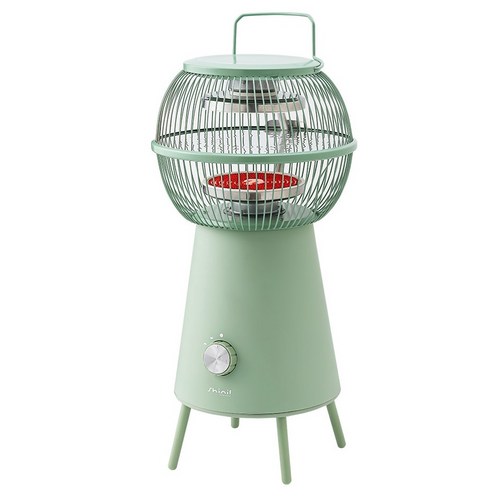 신일 원통형 하이라이트 전기히터, SEH-CTH1200A, 올리브그린