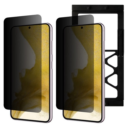 아이엔픽 나노 매트 지문 방지 사생활 보호 휴대폰 액정보호필름 2p 세트, 1세트